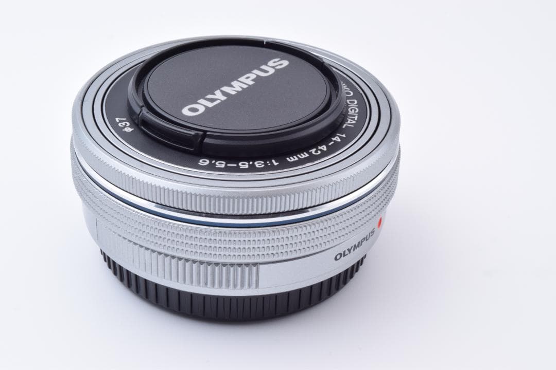 #51b オリンパス 電動パンケーキ ズームレンズ 14-42mm EZ 美品