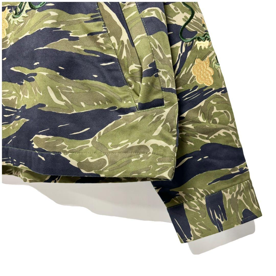 新品 ラッセルノ ゴルフ ドラゴン スーベニア ジャケット カモ XL 6