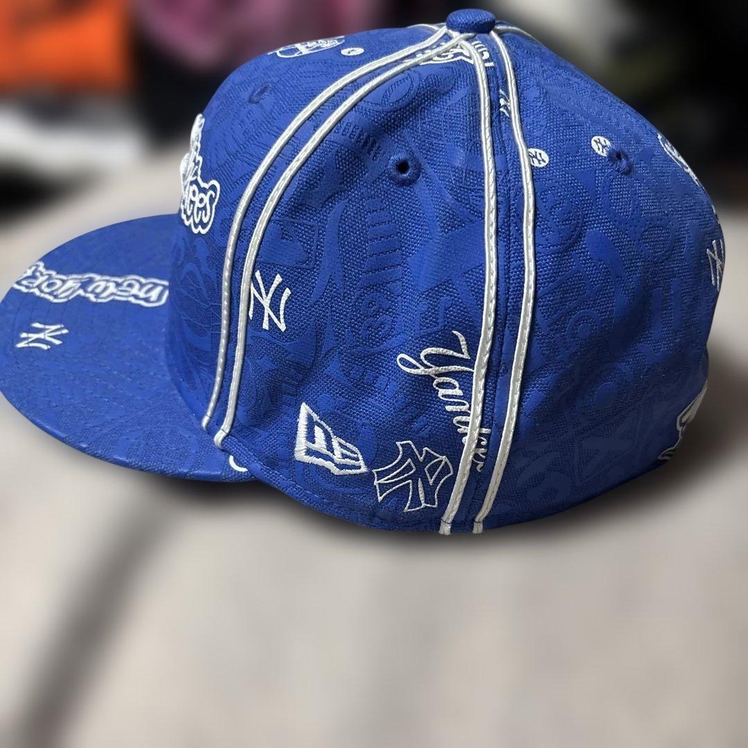 bboy B系 ヤンキース キャップ クレイジーパターン 90s ニューエラ