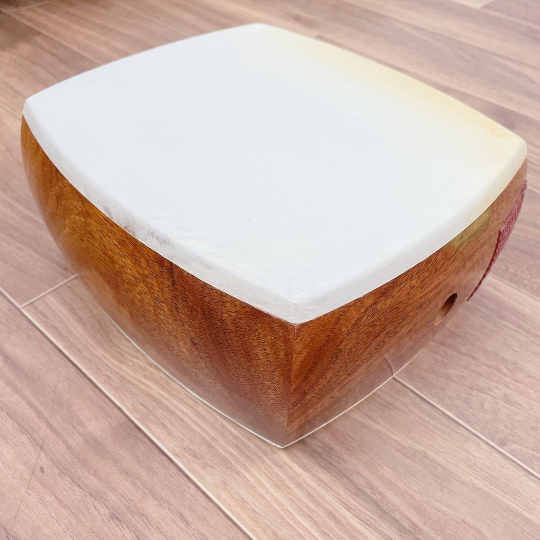 三味線 細棹 紫檀 丸打胴 犬皮 平溝 和楽器