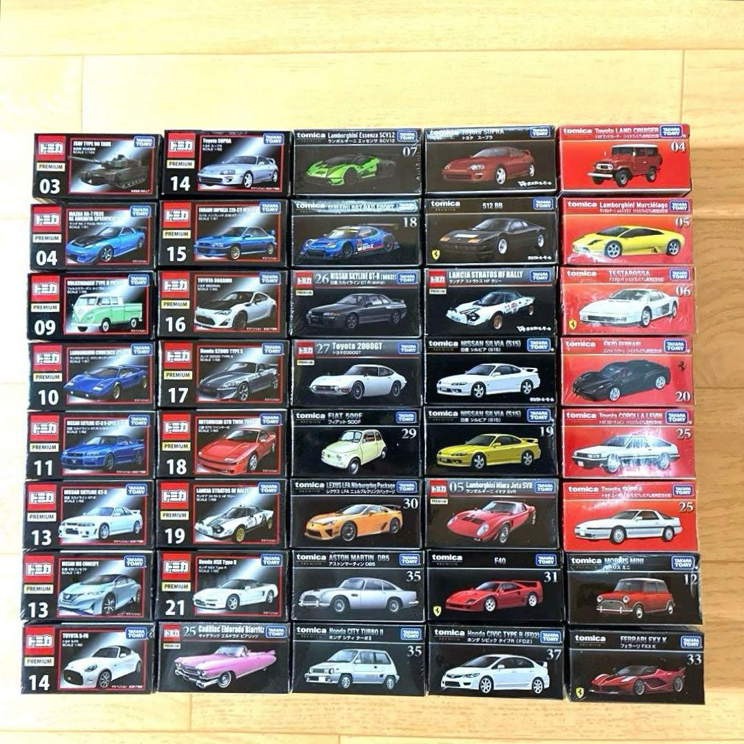 トミカプレミアム☆絶版希少品☆40台セット - メルカリ