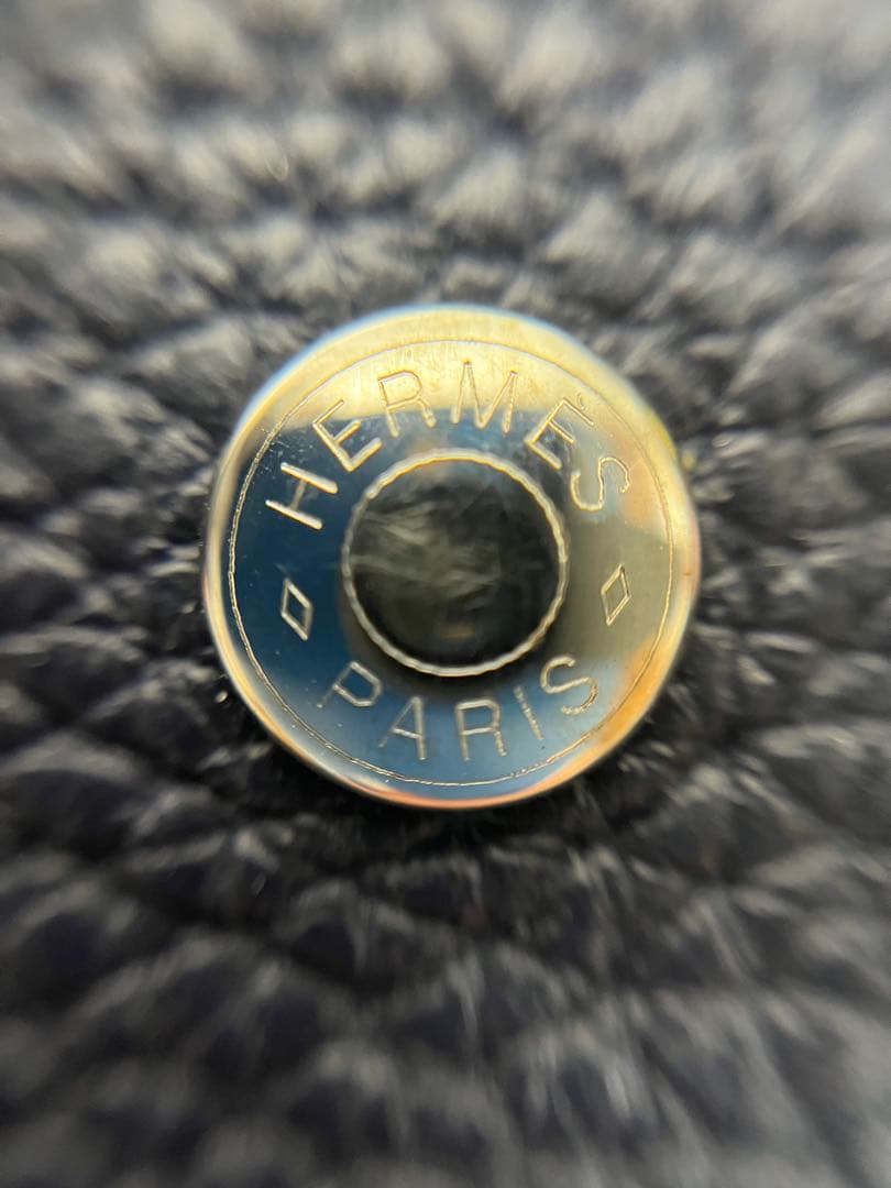 HERMESエルメス ユリス PM ダークブルー手帳【未使用品】