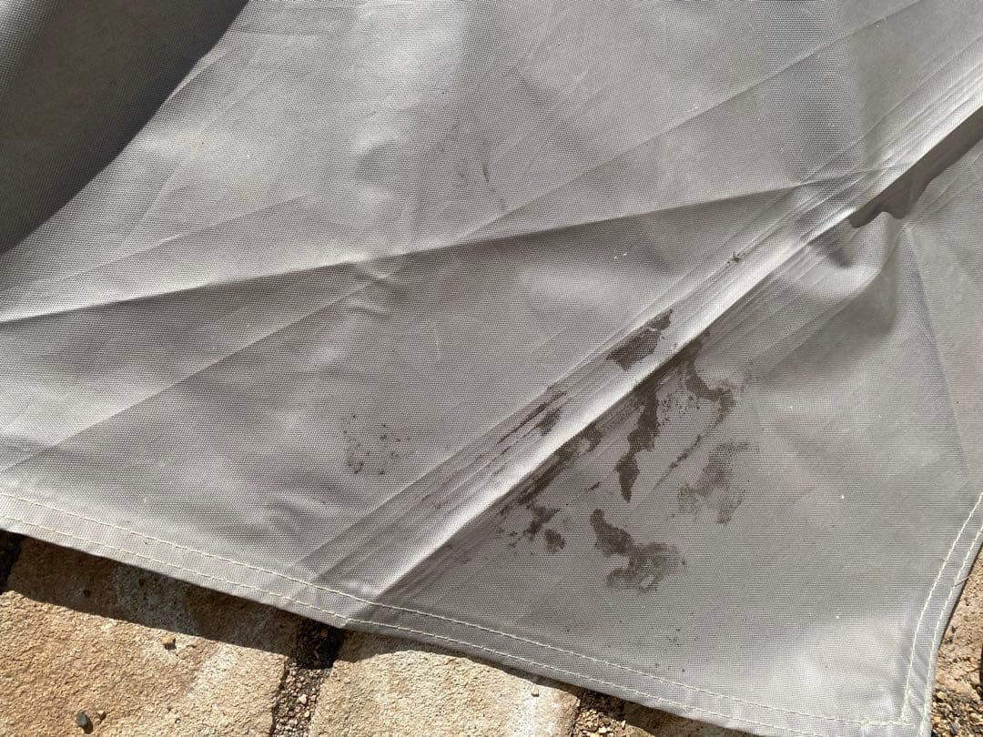 ゆっちょ　DOD ムシャテント 付属品あり　グランドシート、ポール２本付