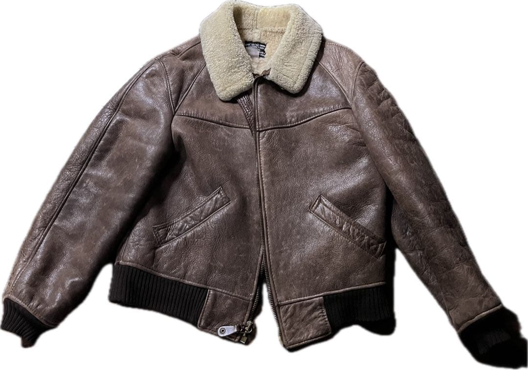 【良品】AVIREX B-6 フライトジャケット ブラウン / 40