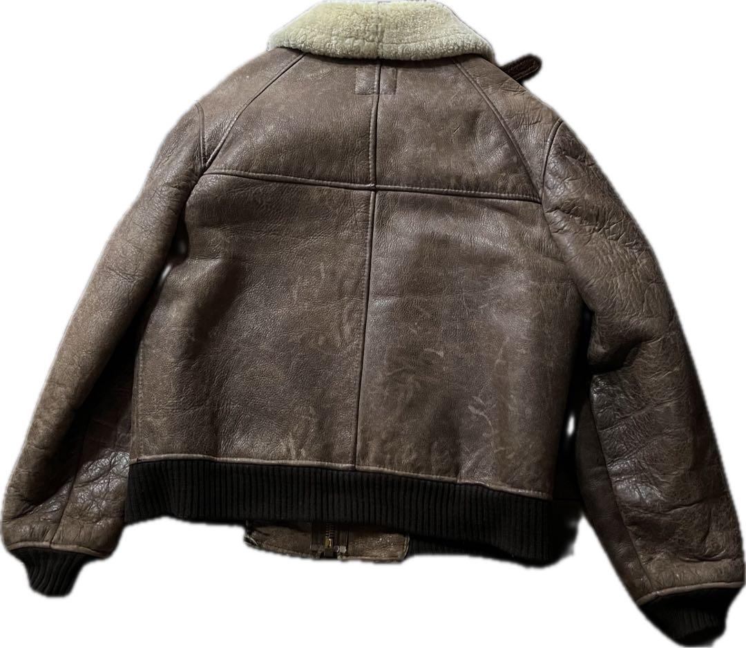 【良品】AVIREX B-6 フライトジャケット ブラウン / 40