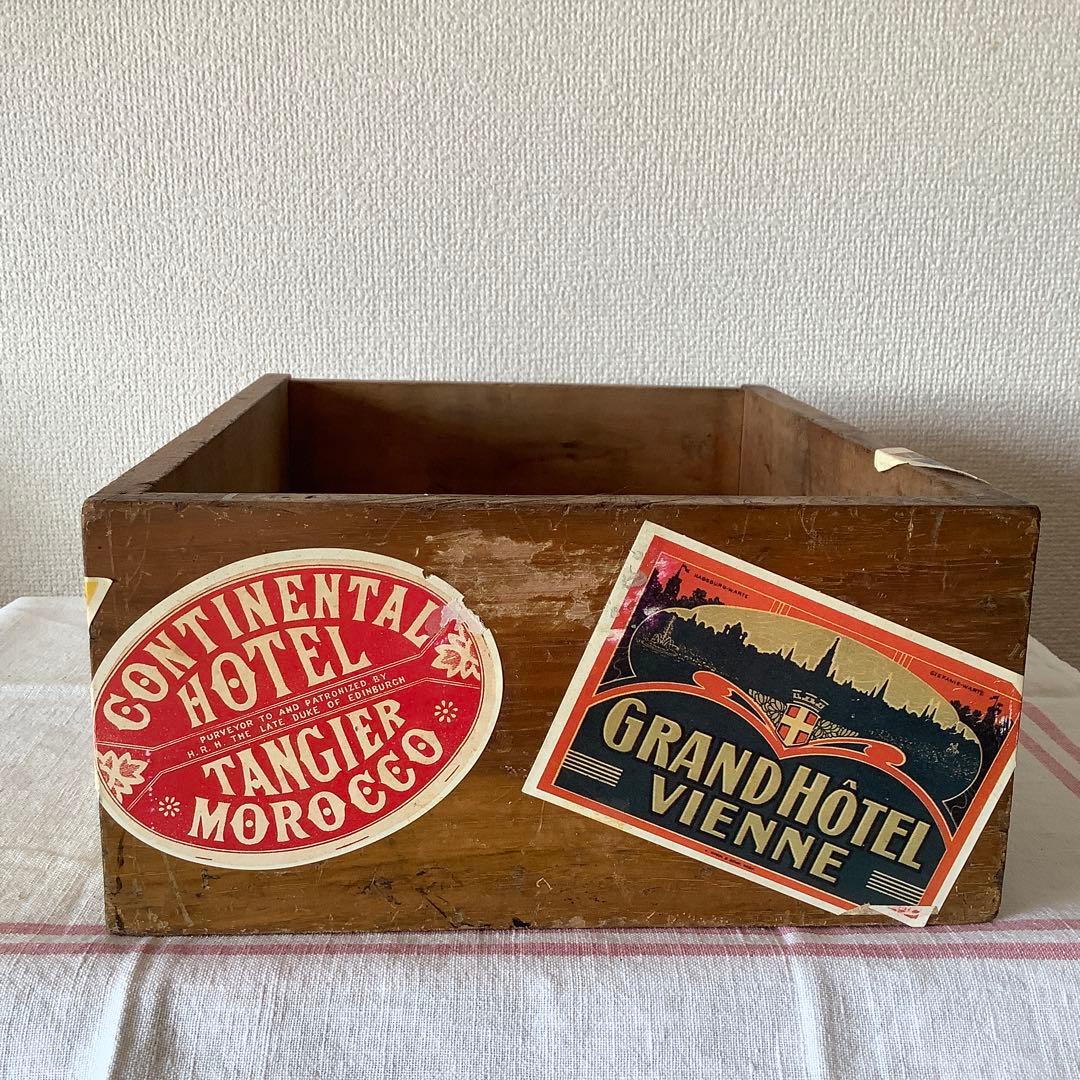 ヴィンテージ　木箱セット　ウッドボックス　什器　店舗インテリア