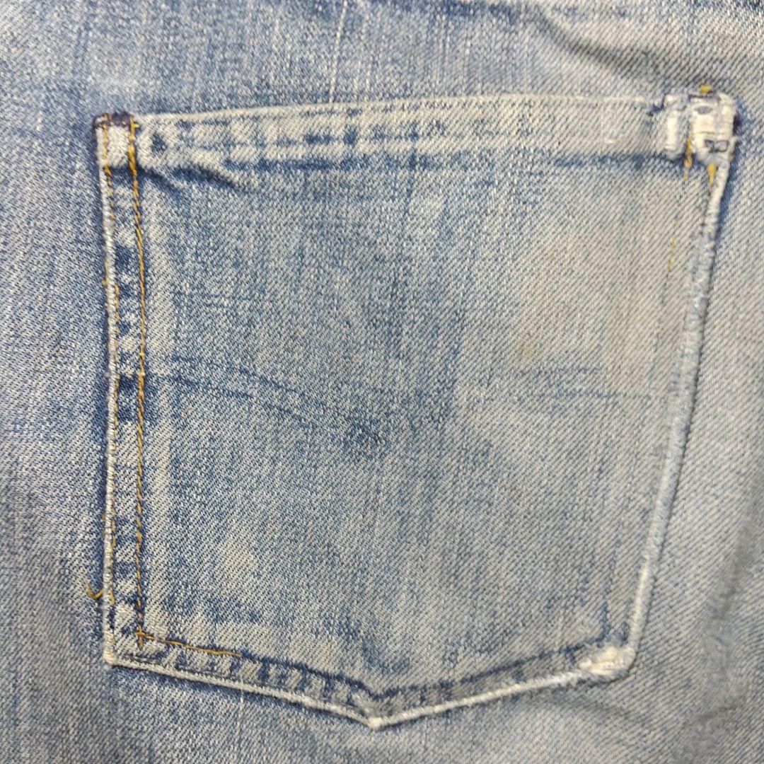 泣*ぞ様 60s Levi's 502 ビッグe イエロー糸