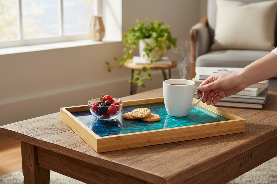 刻craft レジンアートトレー　 Mサイズ 刻STOCKグレードNo.006