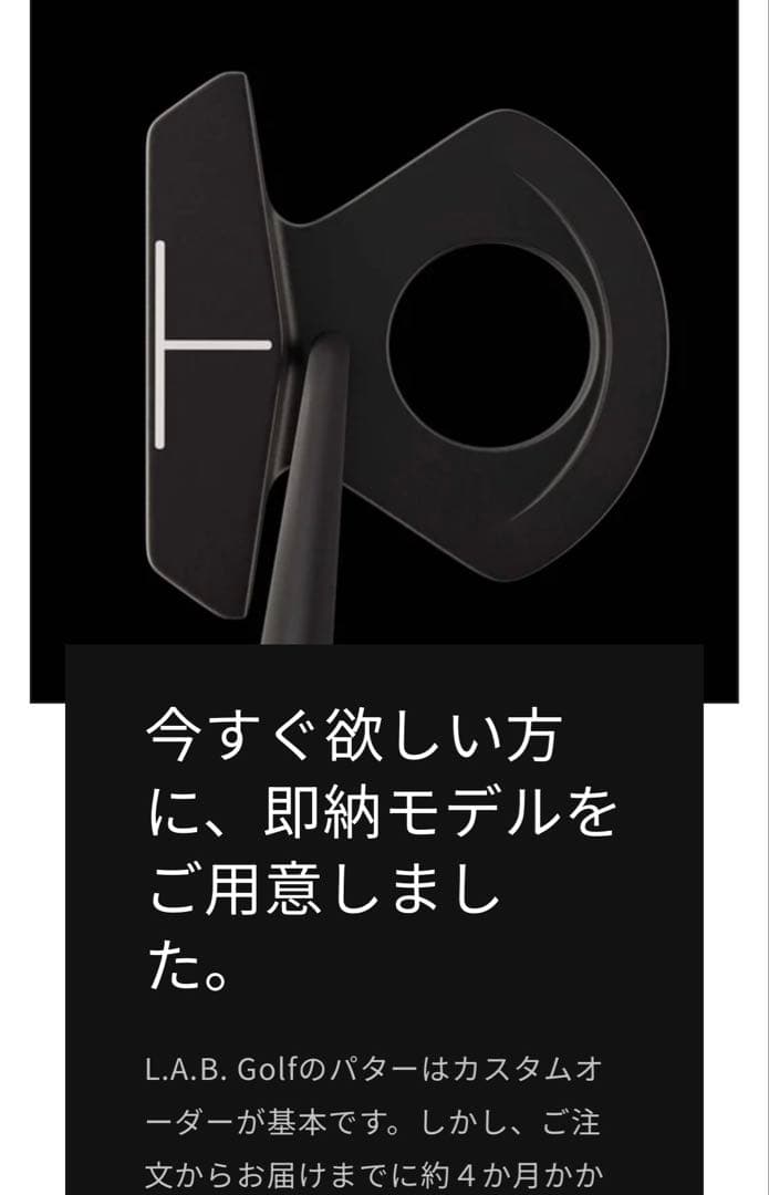 LABGOLF DF3 メーカーカスタム品　美品