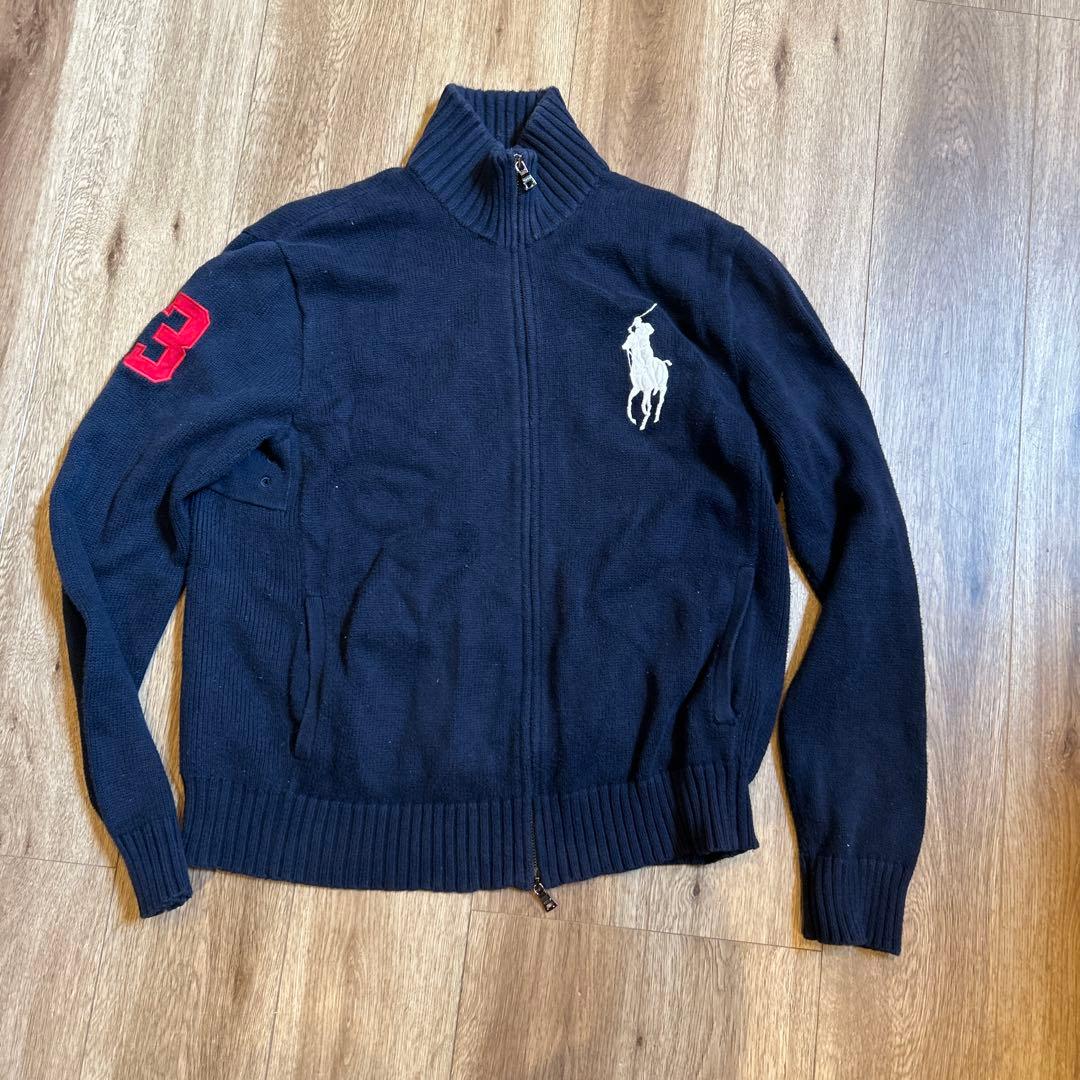 ラルフローレン Ralph Lauren ニット ジップアップ セーター XL - メルカリ