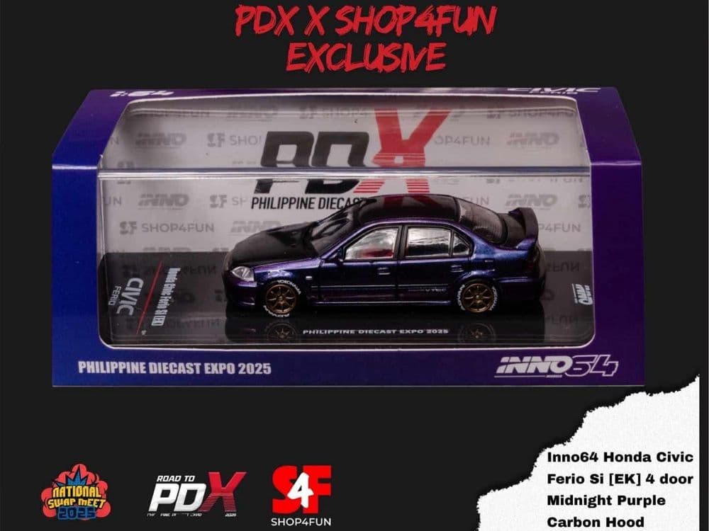 Inno PDX 2025 限定 ホンダ・シビック・フェリオ Si 4ドア