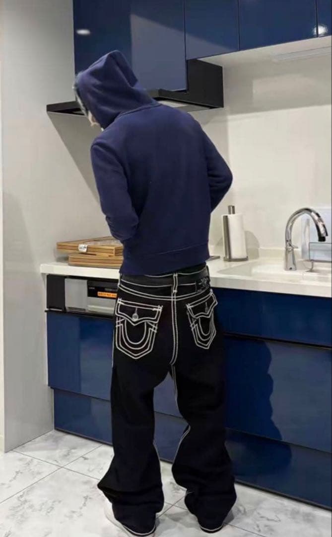 TRUE RELIGIONブラックデニム 無言、即購入歓迎‼️