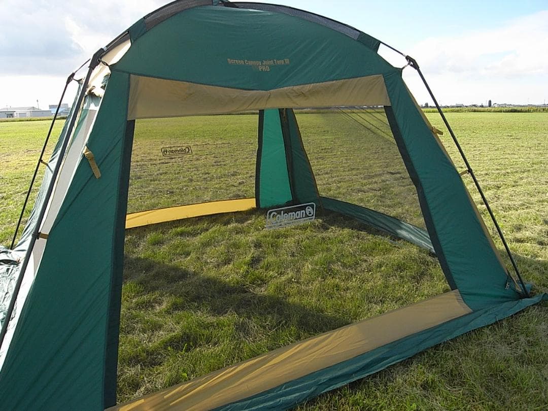 【設営確認済】コールマン スクリーンキャノピージョイントタープIII