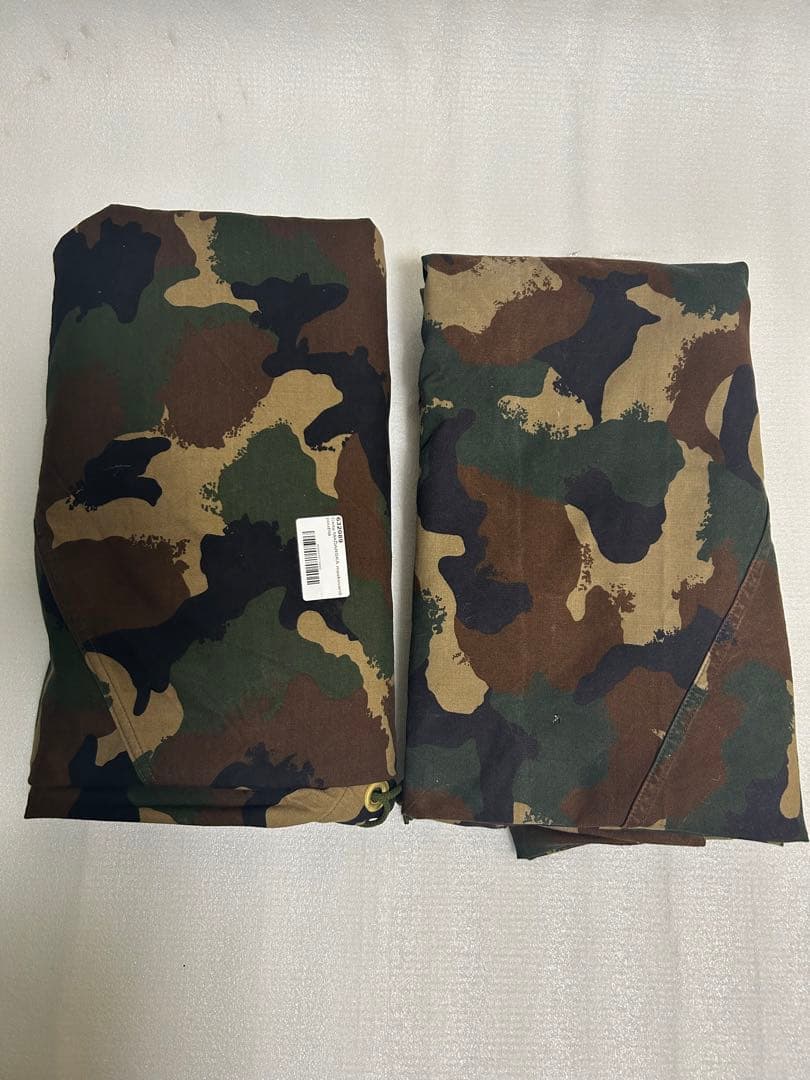 希少！ハンガリー軍幕M90 3枚 カモフラージュ柄 デッドストック レア物