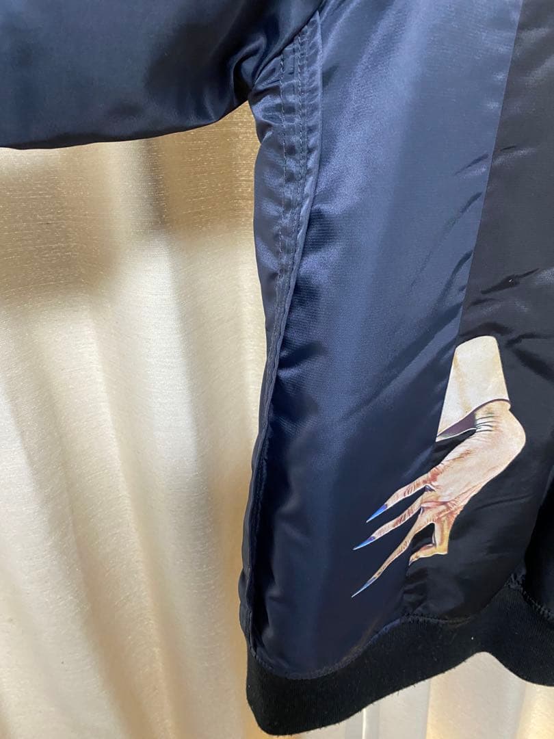 美品。アンダーカバーDハンド切り替えボンバージャケット