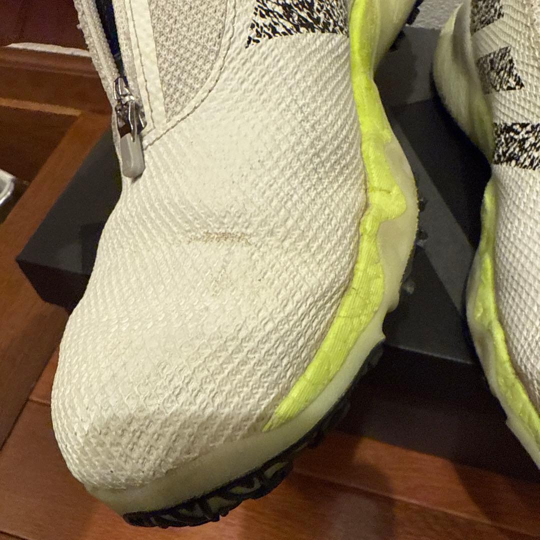 adidas ボアシステム ゴルフシューズ ホワイト/ライム