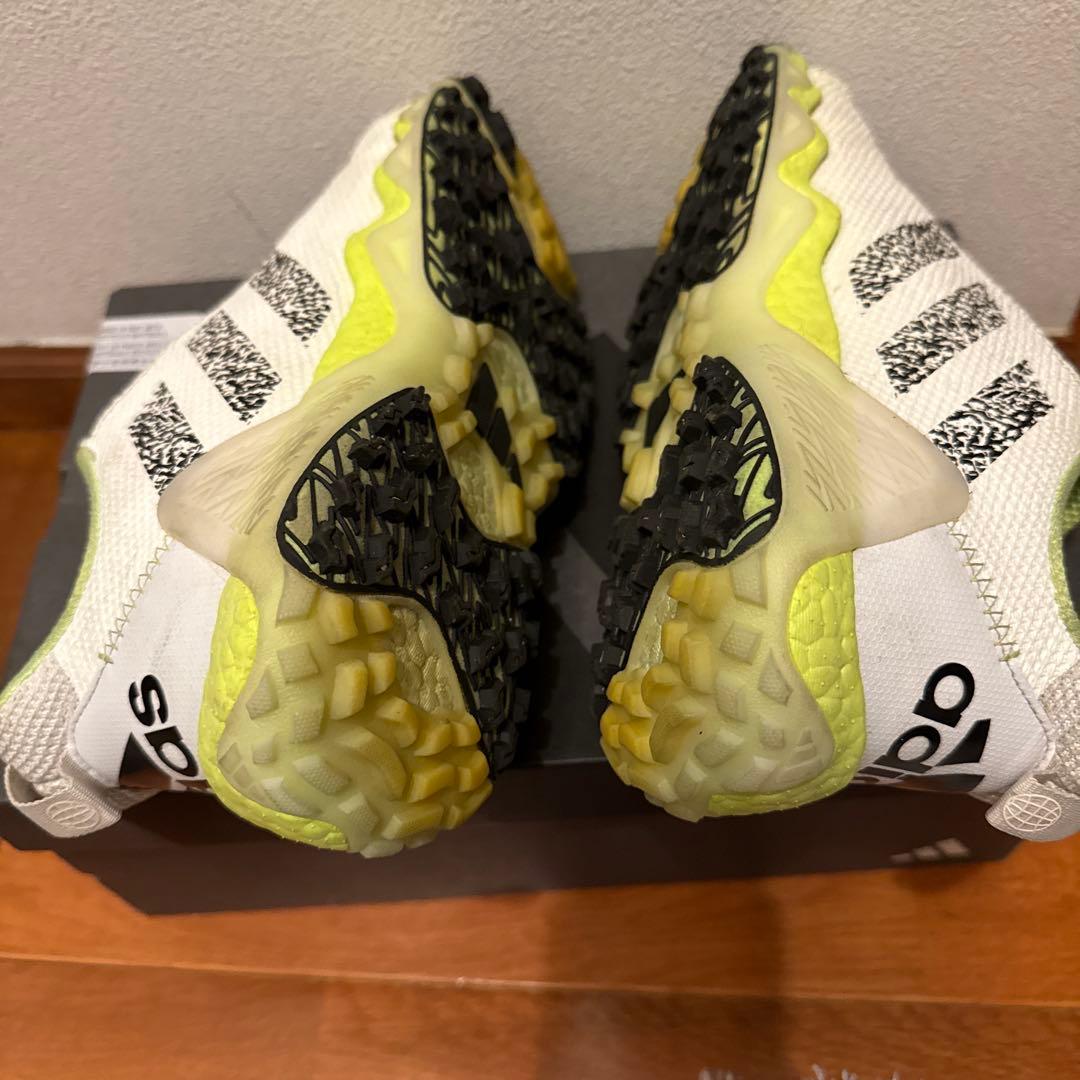 adidas ボアシステム ゴルフシューズ ホワイト/ライム