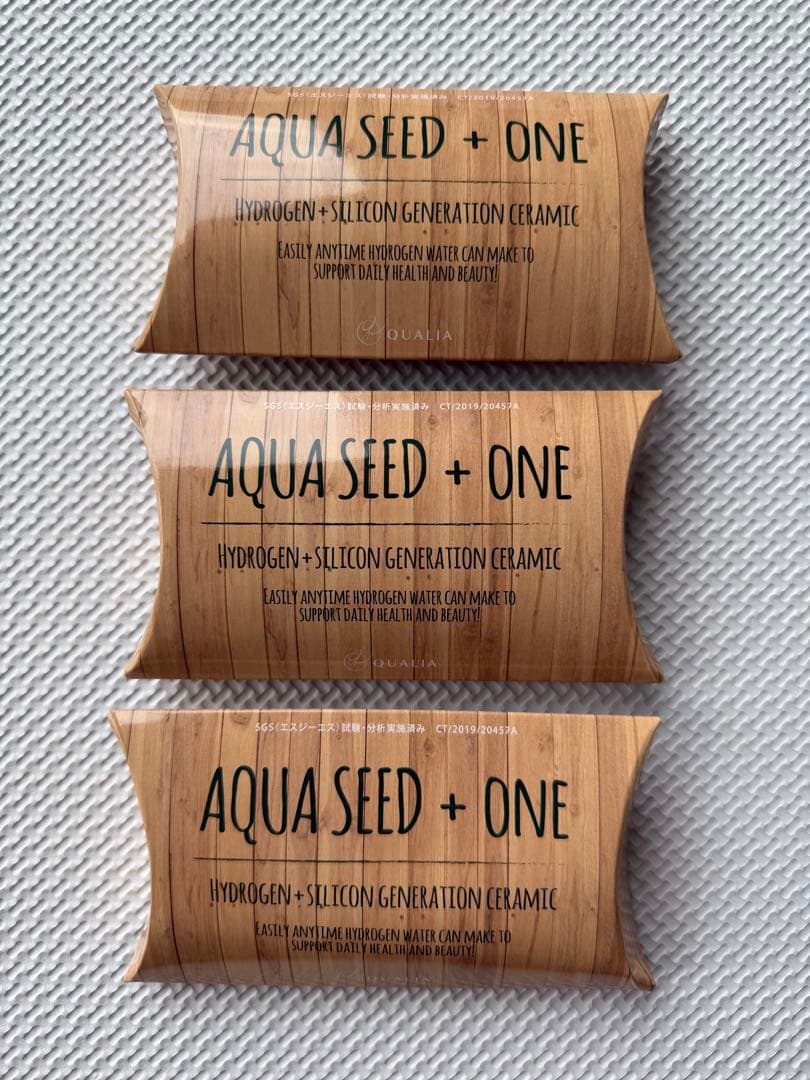 クオリア AQUA SEED + ONE 水素水生成パック 3個セット - メルカリ