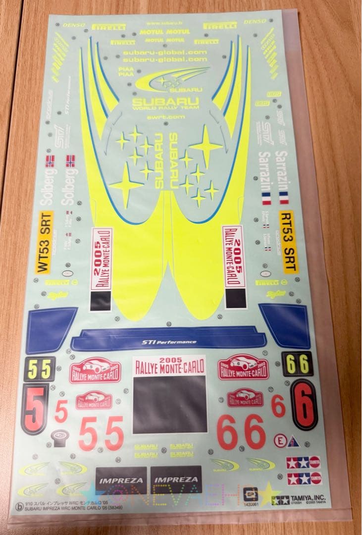 タミヤ★スバル インプレッサWRCモンテカルロ‘85 ドリフトスペックTT01D