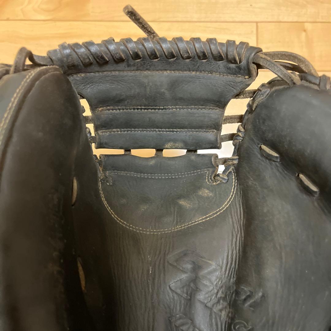 ミズノ　キャッチャーミット　軟式用　黒