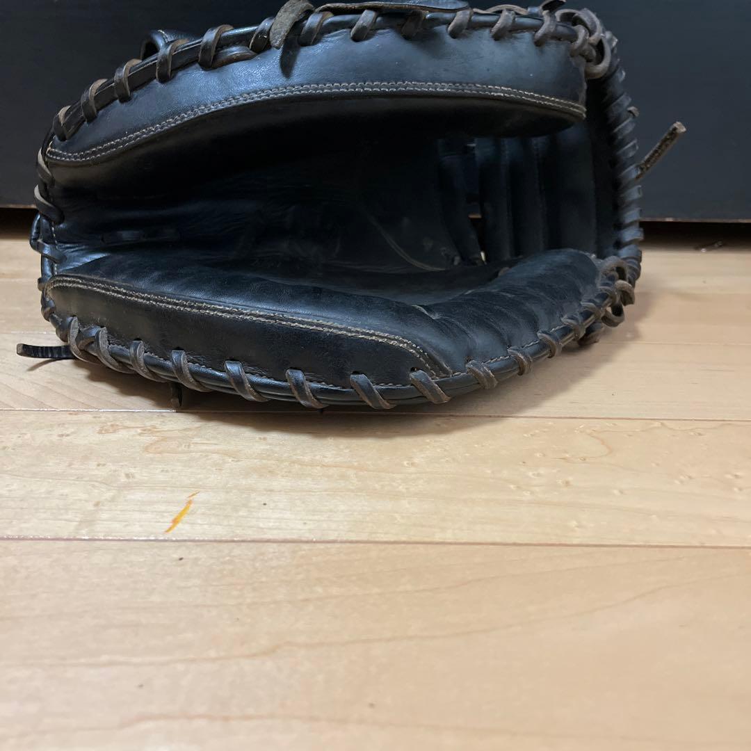ミズノ　キャッチャーミット　軟式用　黒