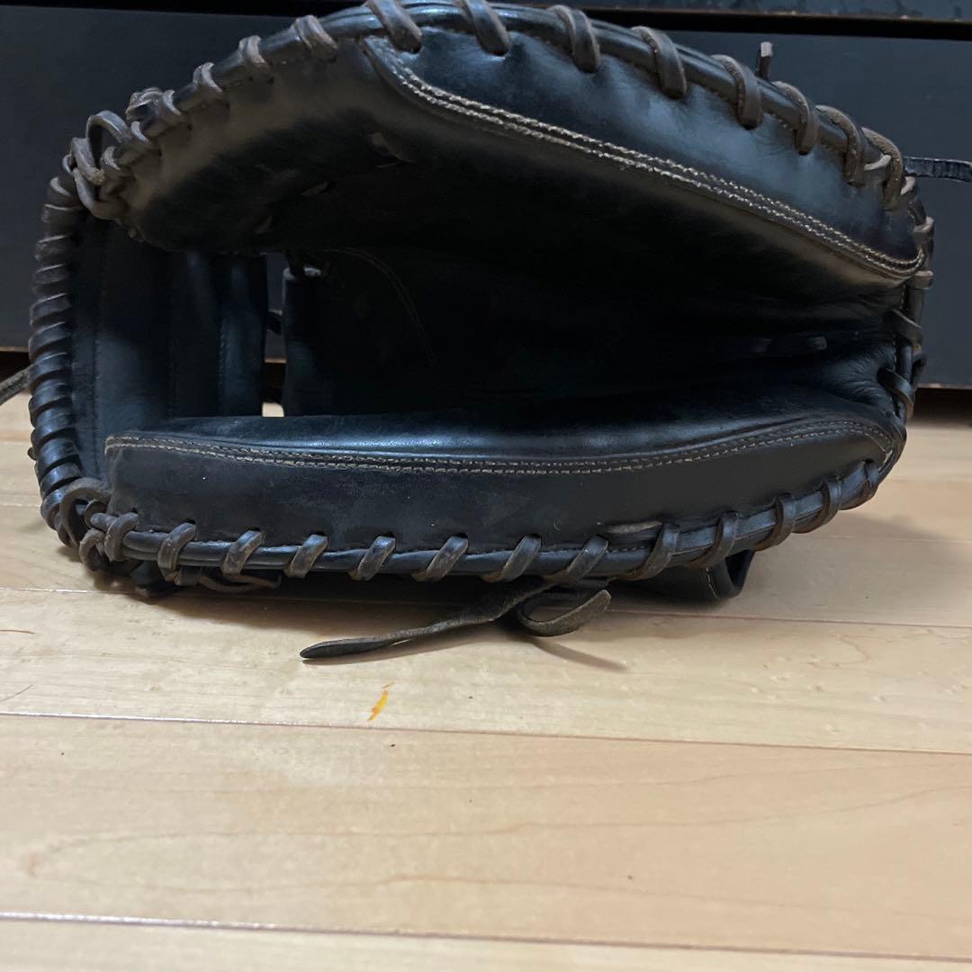 ミズノ　キャッチャーミット　軟式用　黒