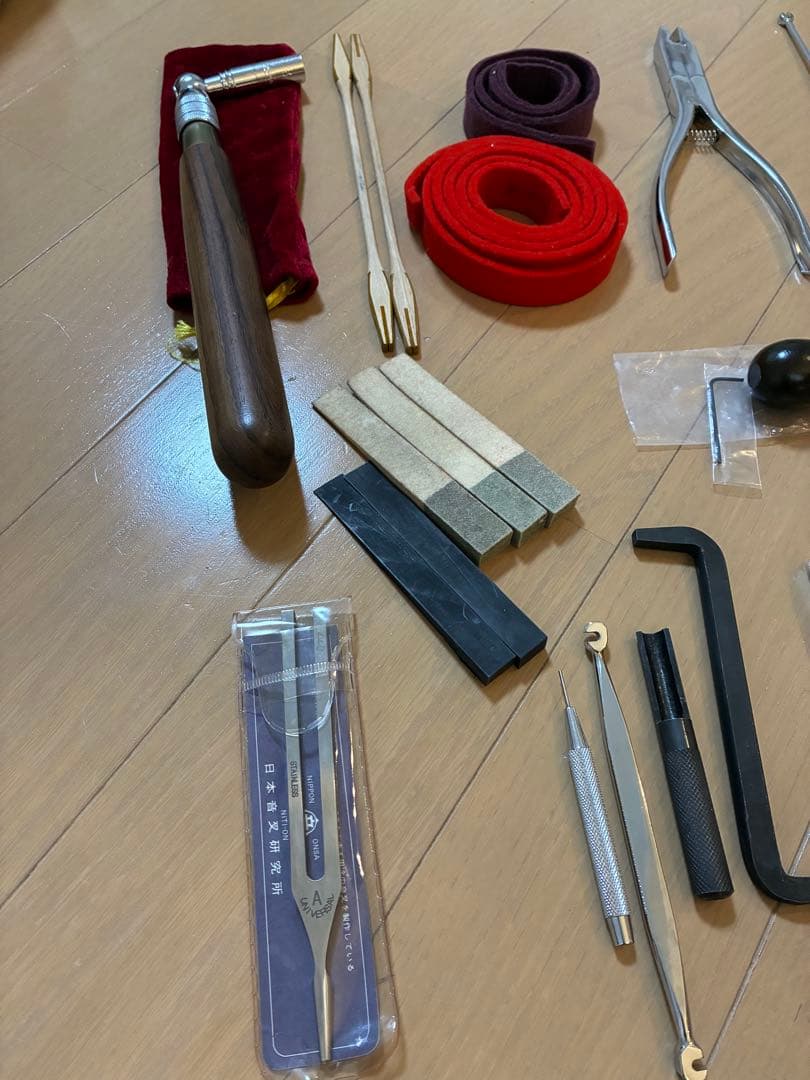 ピアノメンテナンス工具セット　調律工具