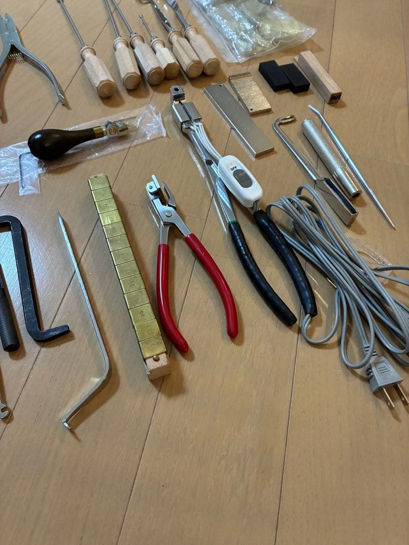 ピアノメンテナンス工具セット　調律工具