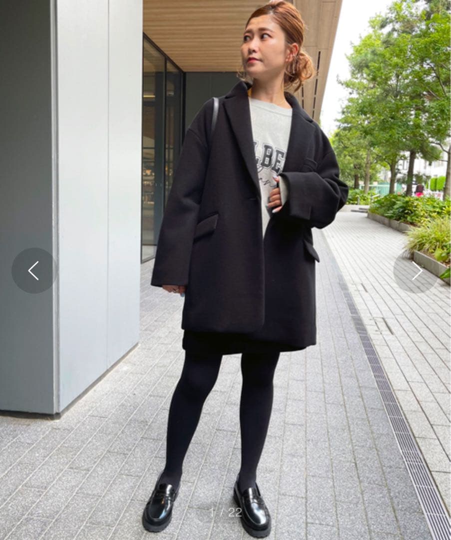 Spick & Span / W/Nyモッサジャケットライクコート【 38 】 - メルカリ