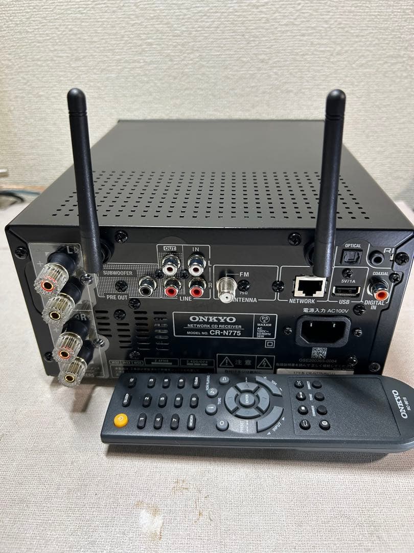 A16 整備ONKYO CR-N775 (B) ネットワークCDレシーバー