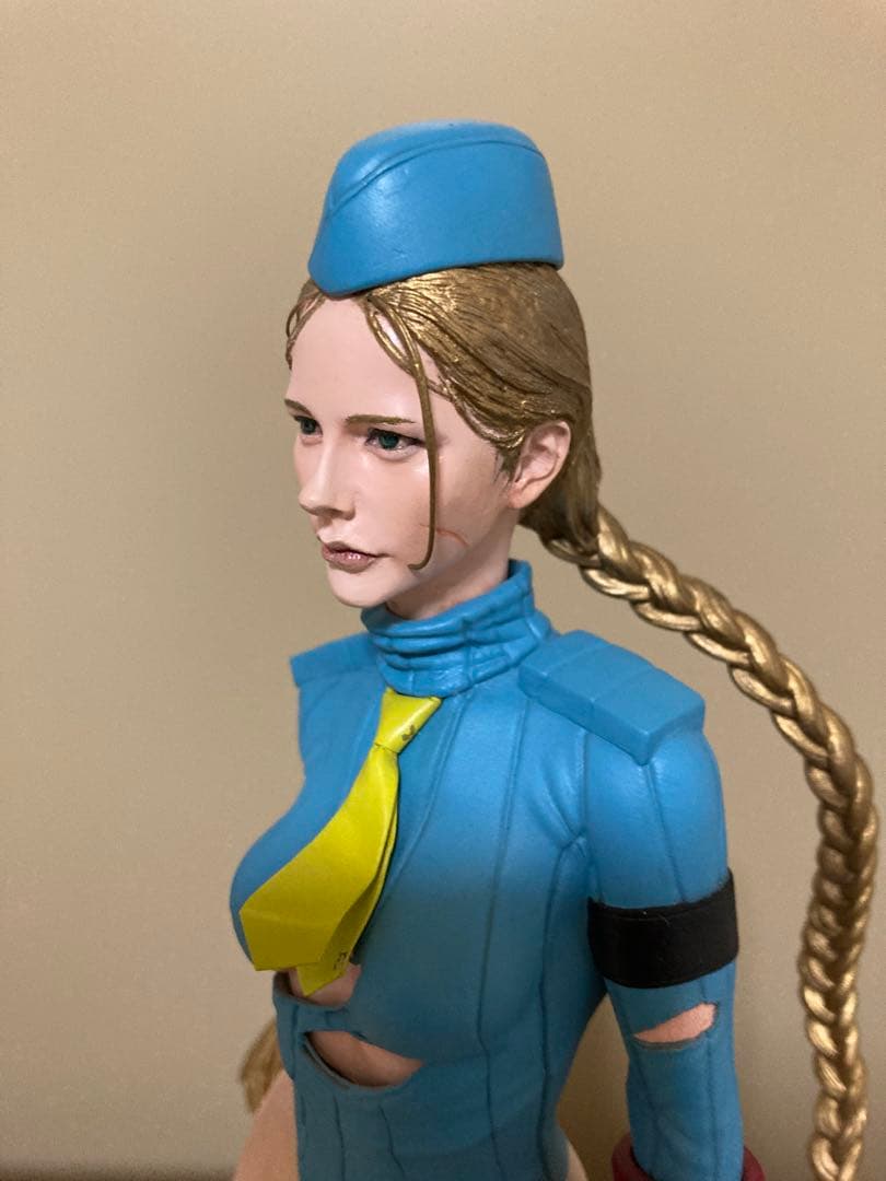 キャミィ フィギュア 青 コスチューム　30cm