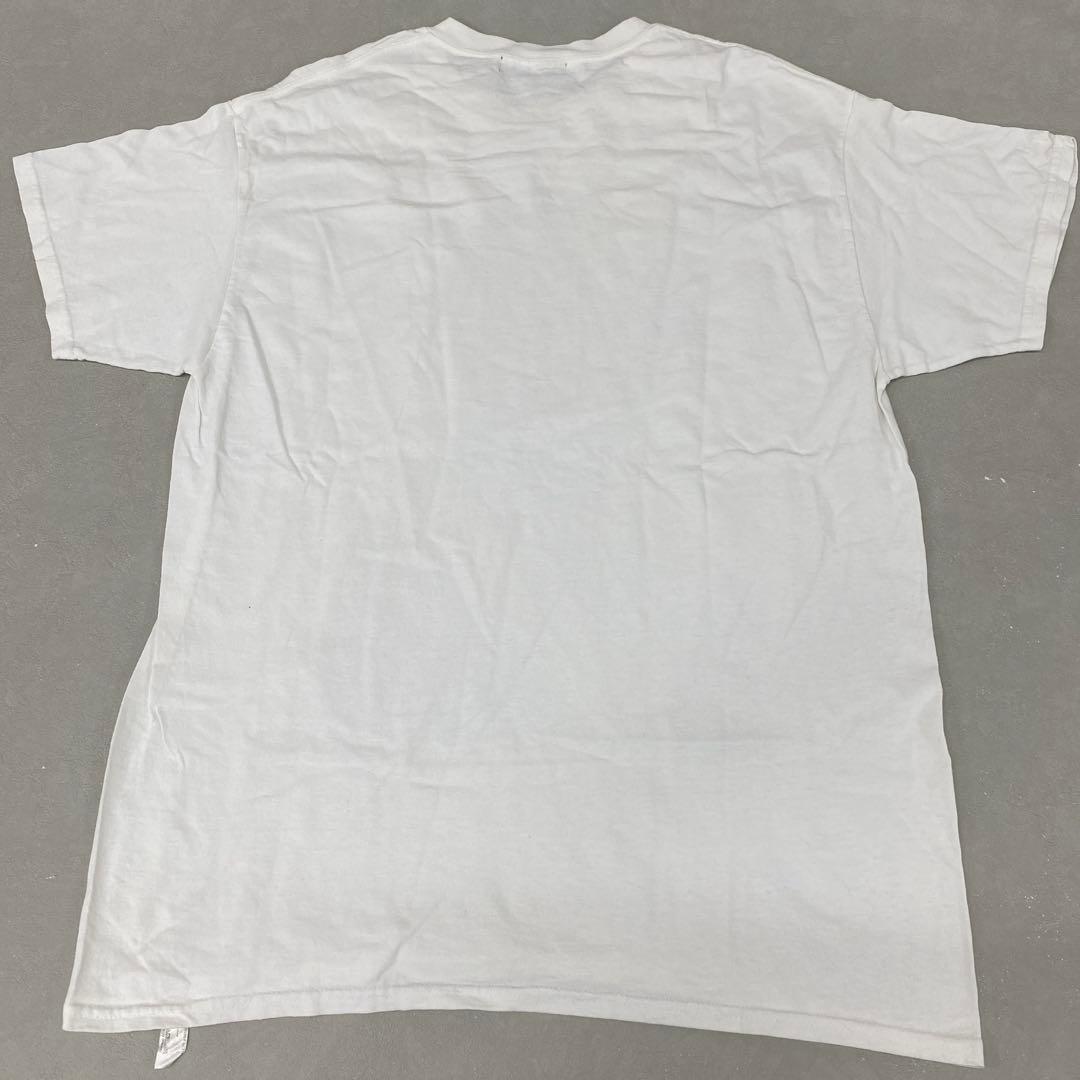 P863＊ アンダーカバー メンズ 半袖 プリント Tシャツ Lサイズ ホワイト