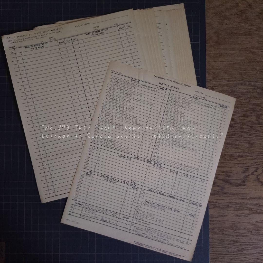 373 古い鉄道書類 まとめ売り