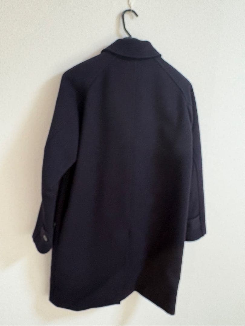 【美品】comoli 16AW キャバリーメルトン ステンカラーコート