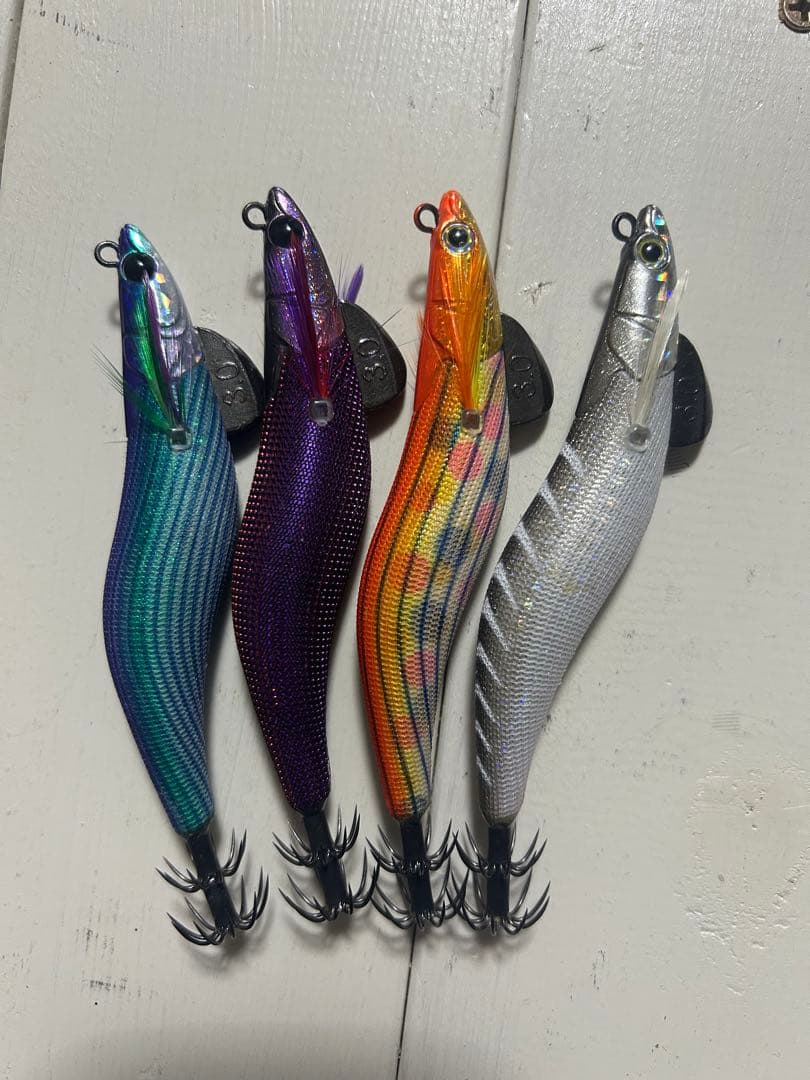 【値下】エコギア　エギリー　ダートマックス　3.0号　4個セット