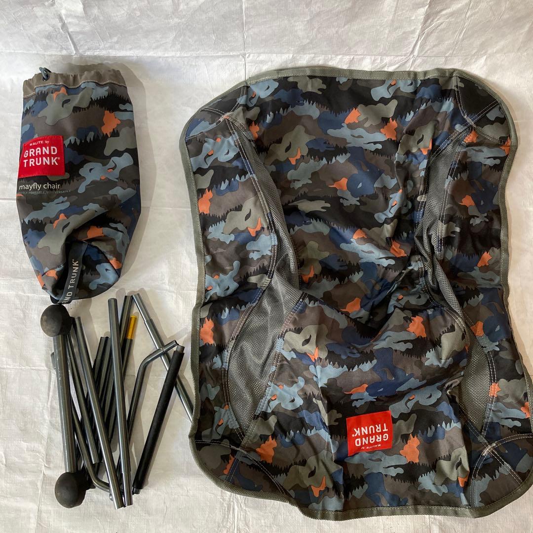 GRAND TRUNK メイフライチェア カモフラージュ