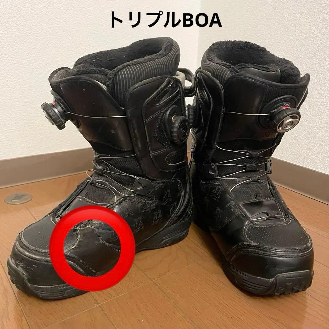 SALE】K2 TRINITY FOCUS トリプルBOA スノーボードブーツ - メルカリ