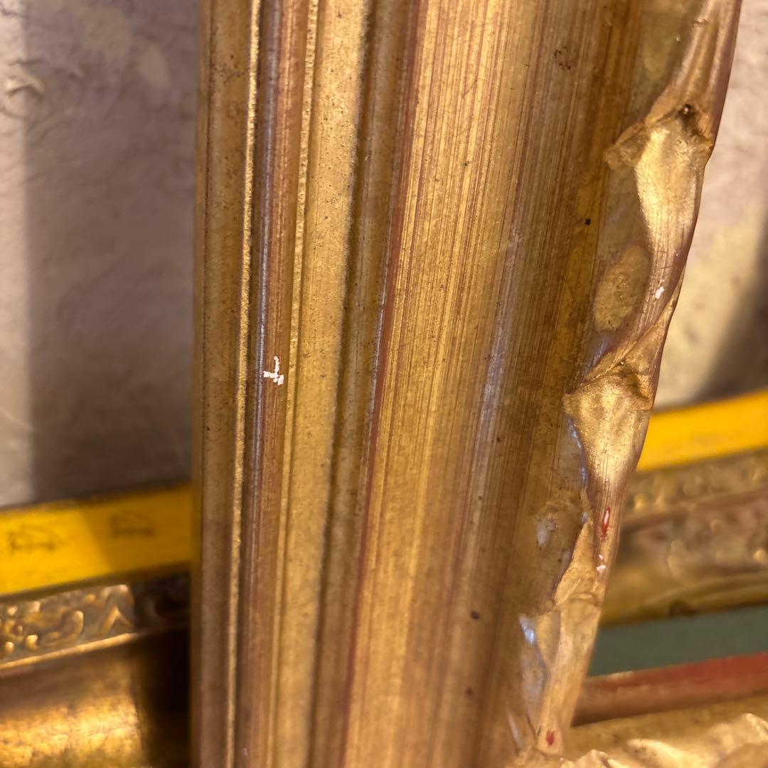 二枚セット　大きめ　額縁　フレーム　アンティーク