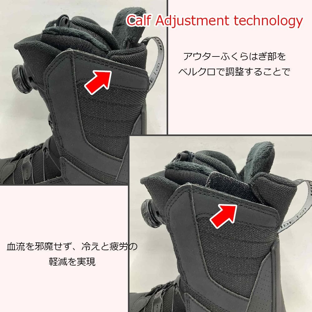 【新品】25-26 RIDE SAGE 24.0cm 女性用スノーボードブーツ