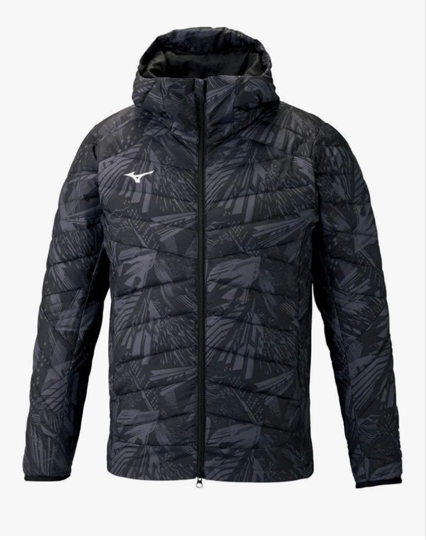 ミズノ　トレーニングウエア テックフィル フードジャケット メンズ　Ｌサイズ