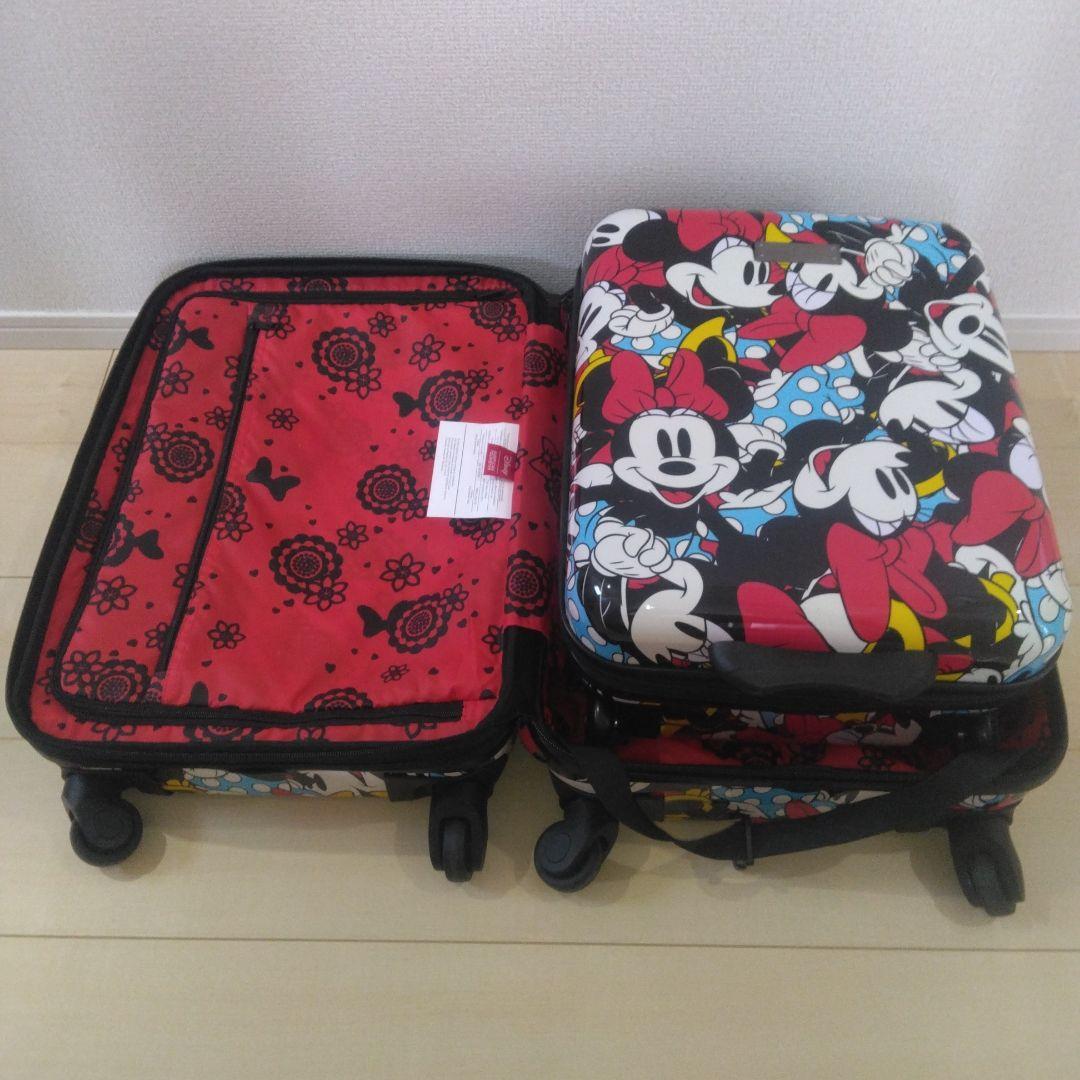 【極美品】ディズニー アメリカンツーリスター ミニーちゃん　スーツケース セット