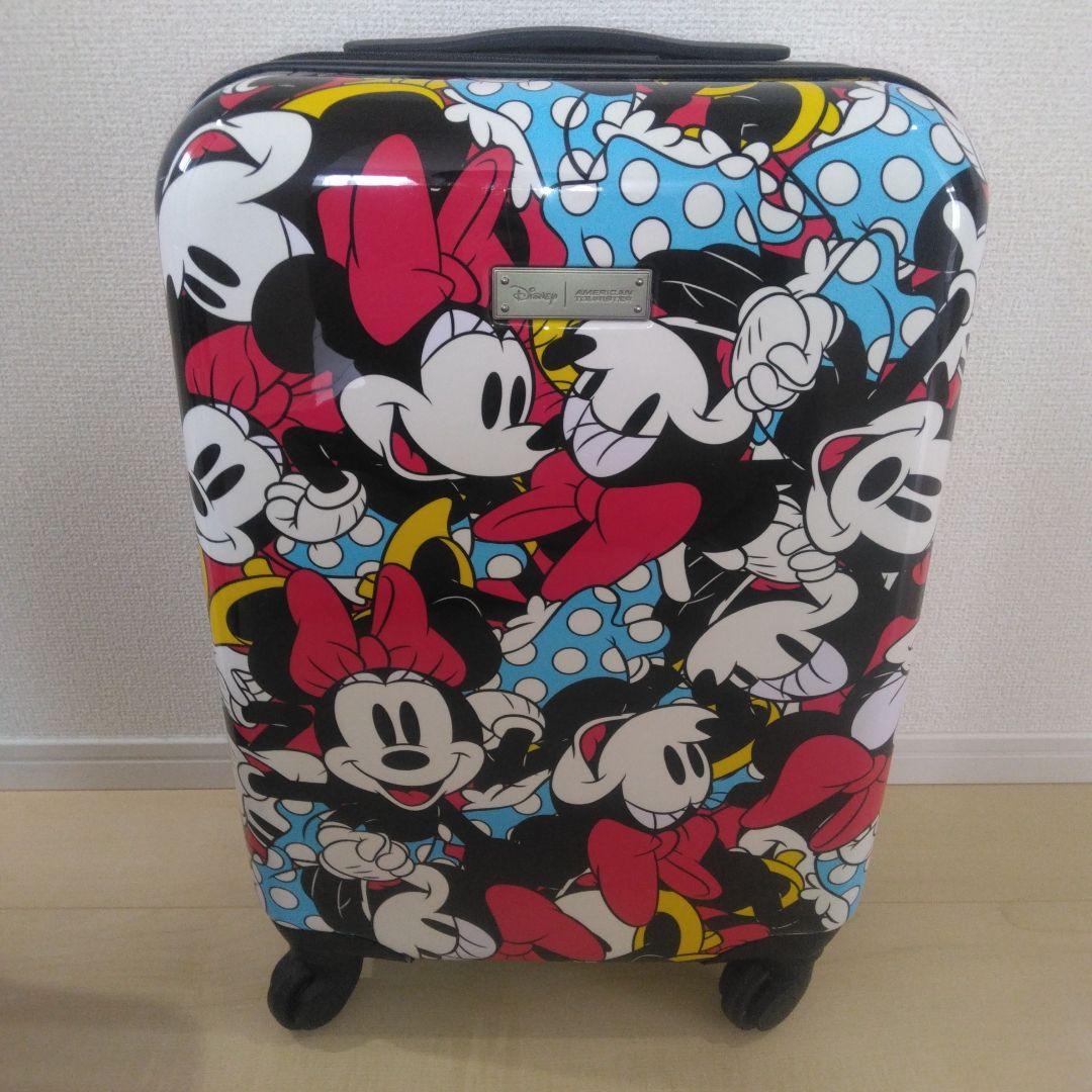 【極美品】ディズニー アメリカンツーリスター ミニーちゃん　スーツケース セット