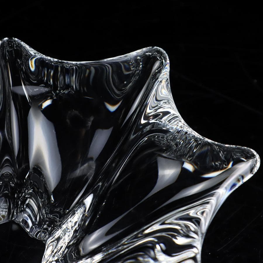 Y2437-6 バカラ キャディックス アッシュトレイ プレート 箱付き PP