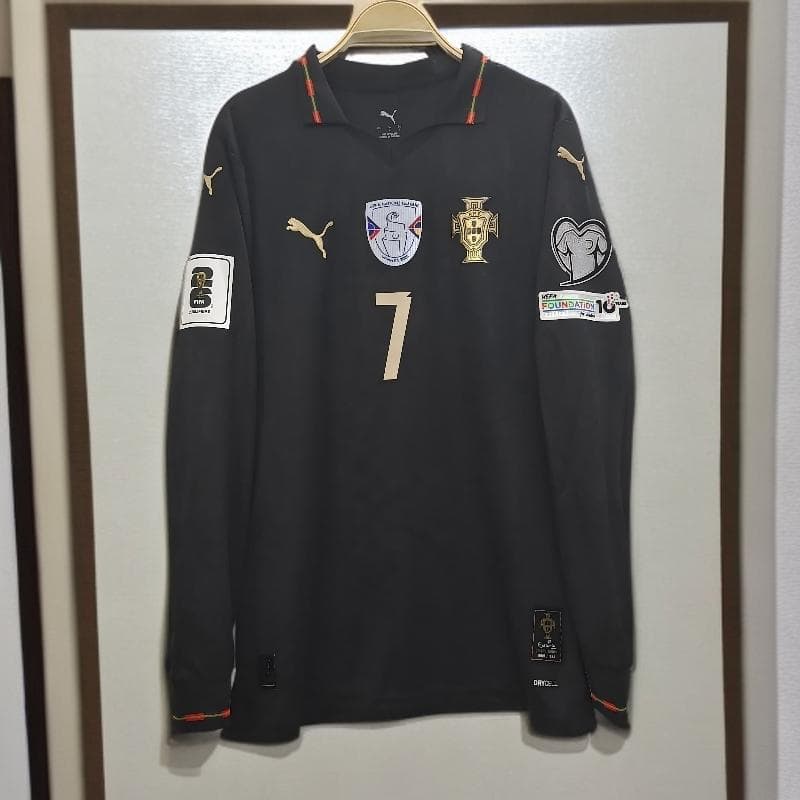 2026W杯 Ronaldo 背番号7 ポルトガル代表 長袖シャツ