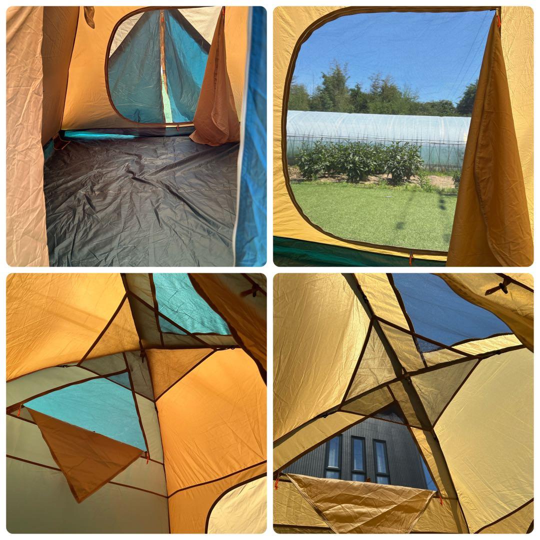 コールマン コネクティングドームシス テム2ルームテント キャンプ　セット