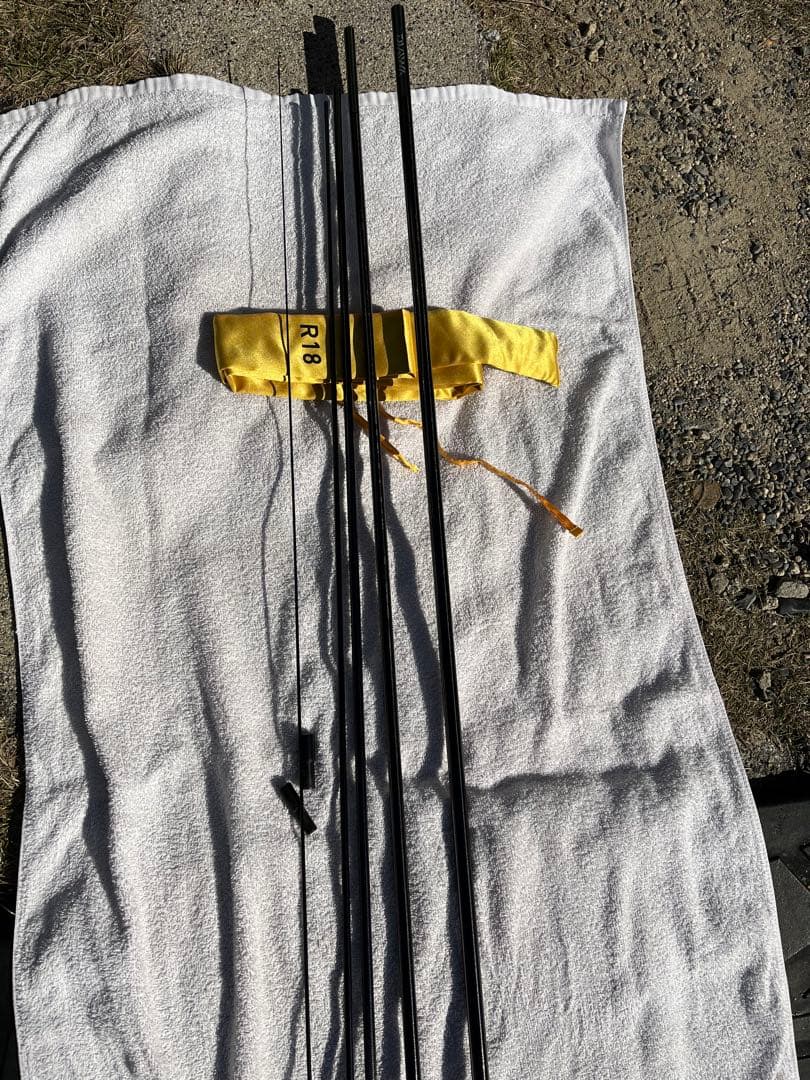 R18 イエロー フィッシングロッドカバー