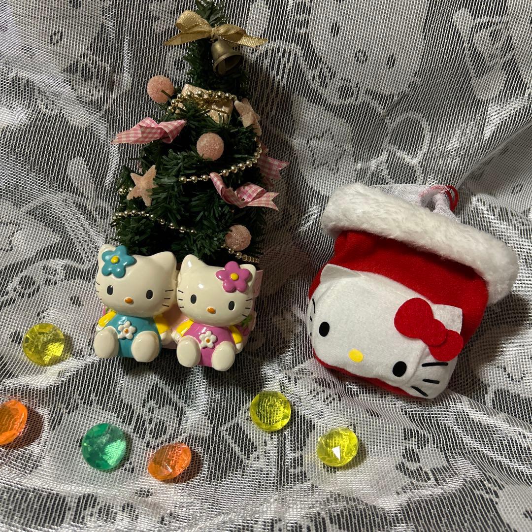 平成レトロ ハローキティ クリスマスツリーセット レア 入手困難