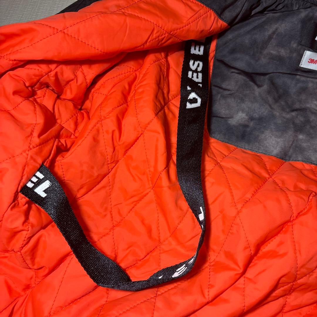 【極美品】DIESEL ムラ染め MA-1 ボンバージャケット デジタルカモ