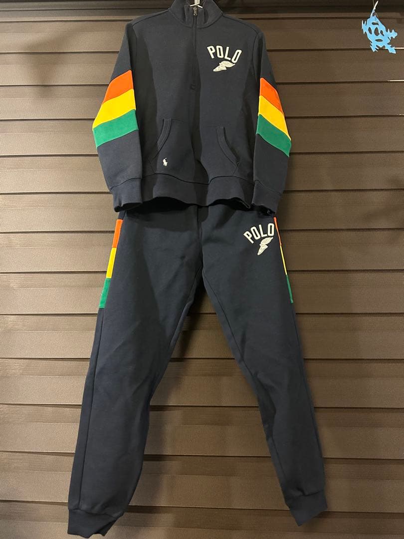 美品 ポロラルフローレン スウェット トレーナー パンツ ボーイズ 160