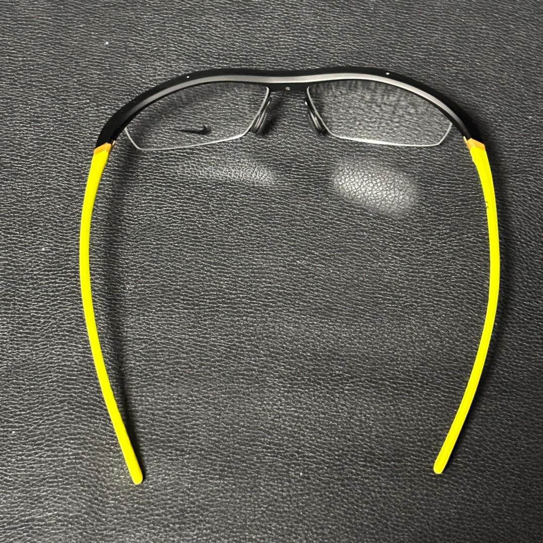 NIKE(ナイキ)ボルテックス/7070/3 メガネフレーム/イエロー×ブラック